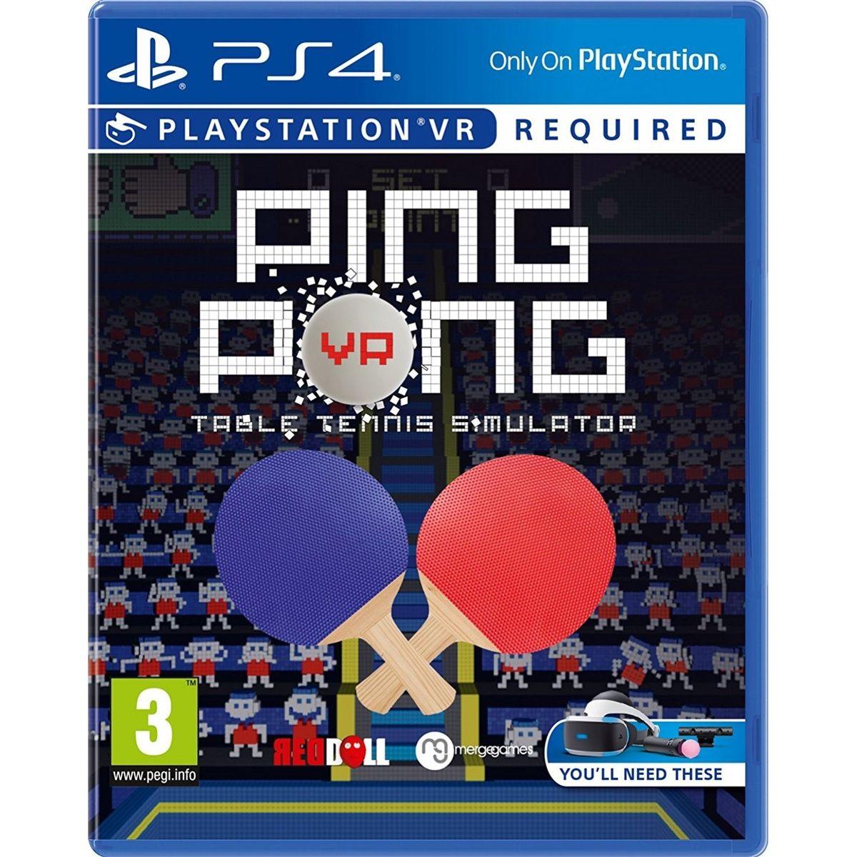 PING PONG PLAYSTATION VR
